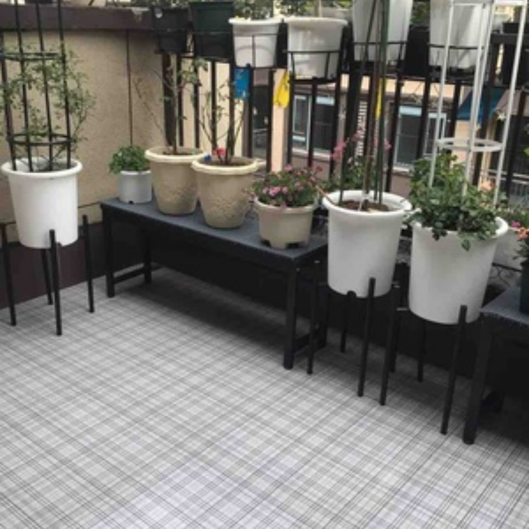 Outdoor Furniture Balcony - Suporte de plantas para móveis ao