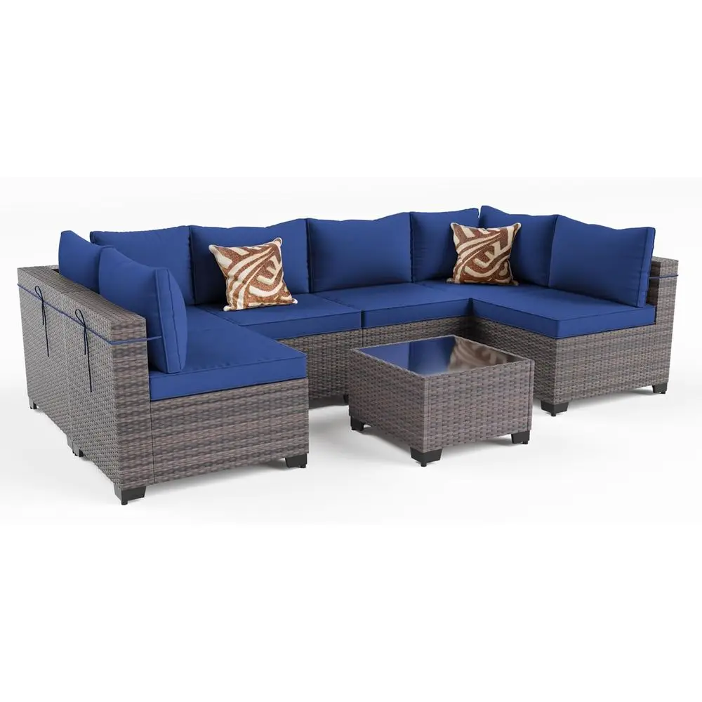 Outdoor Furniture Balcony - Conjunto de Móveis para Pátio Externo