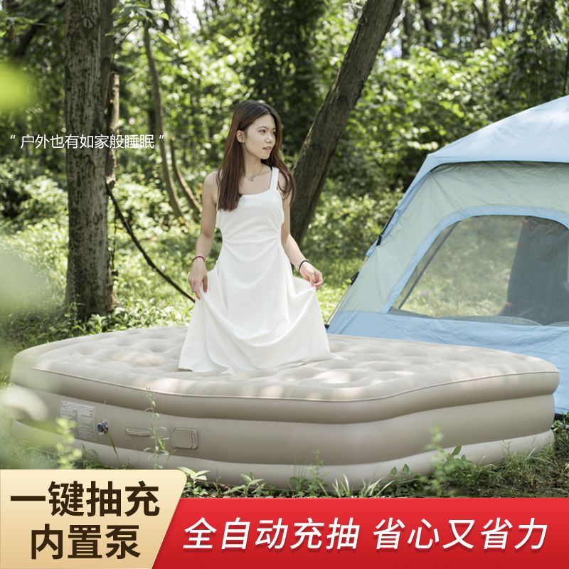Outdoor Furniture Plus - Colchão Inflável para Camping, Super Resistente,