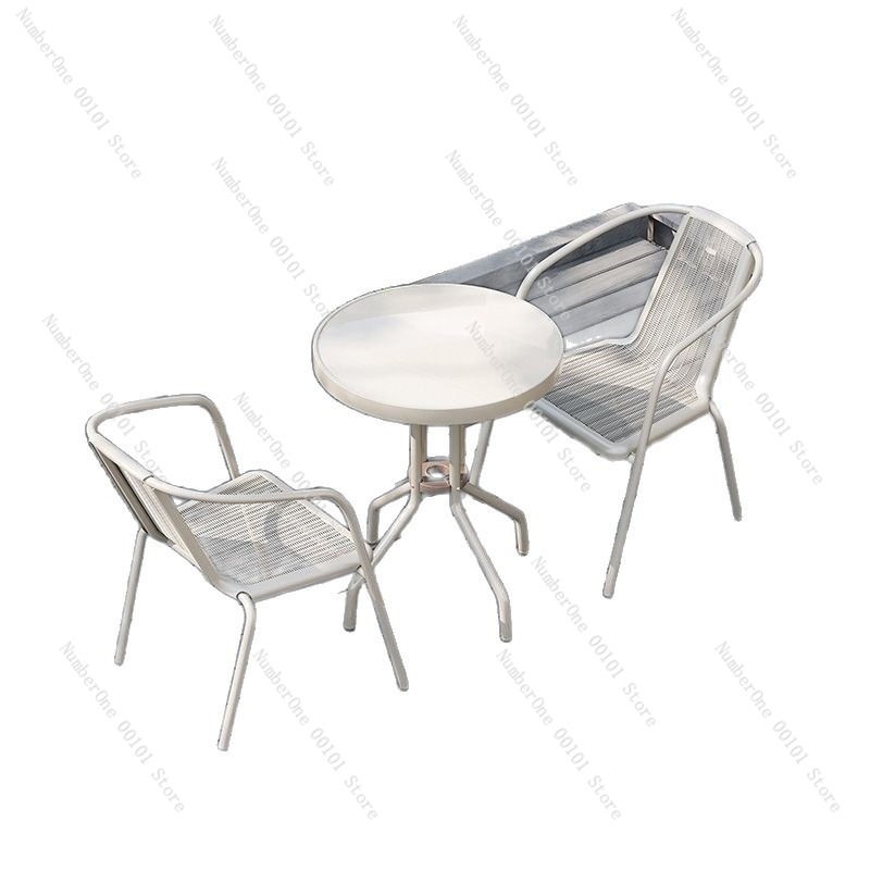 Outdoor Furniture Balcony - Conjunto de Mesa Dobrável para Varanda