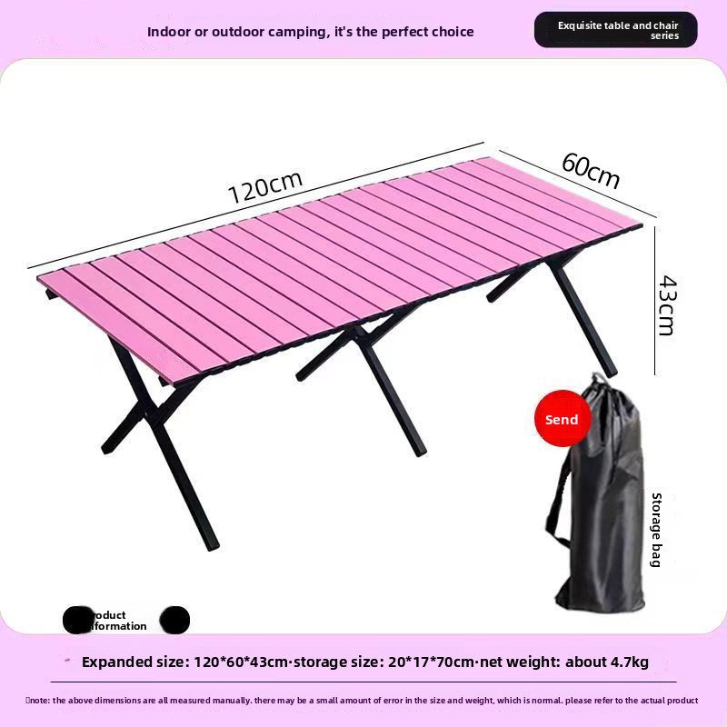 Outdoor Furniture Usa - Mesa Dobrável Portátil para Exterior com