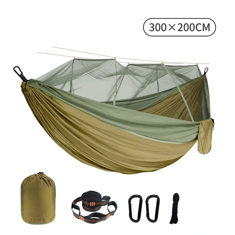 Outdoor Furniture Plus - Rede Mosquiteira Dupla 300×200CM Tamanho Grande