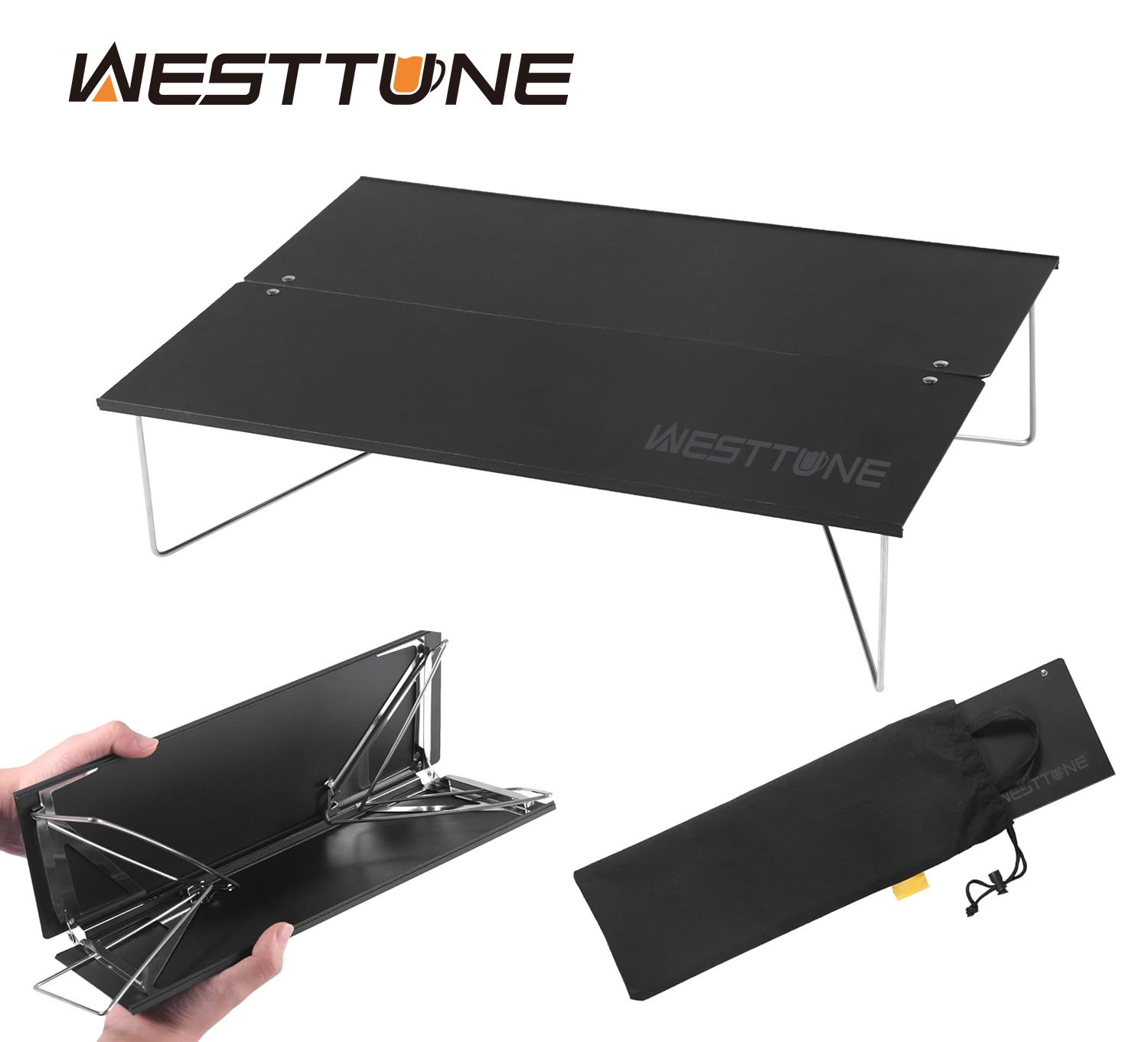 Outdoor Furniture Usa - Westtune compacto mini mesa de acampamento