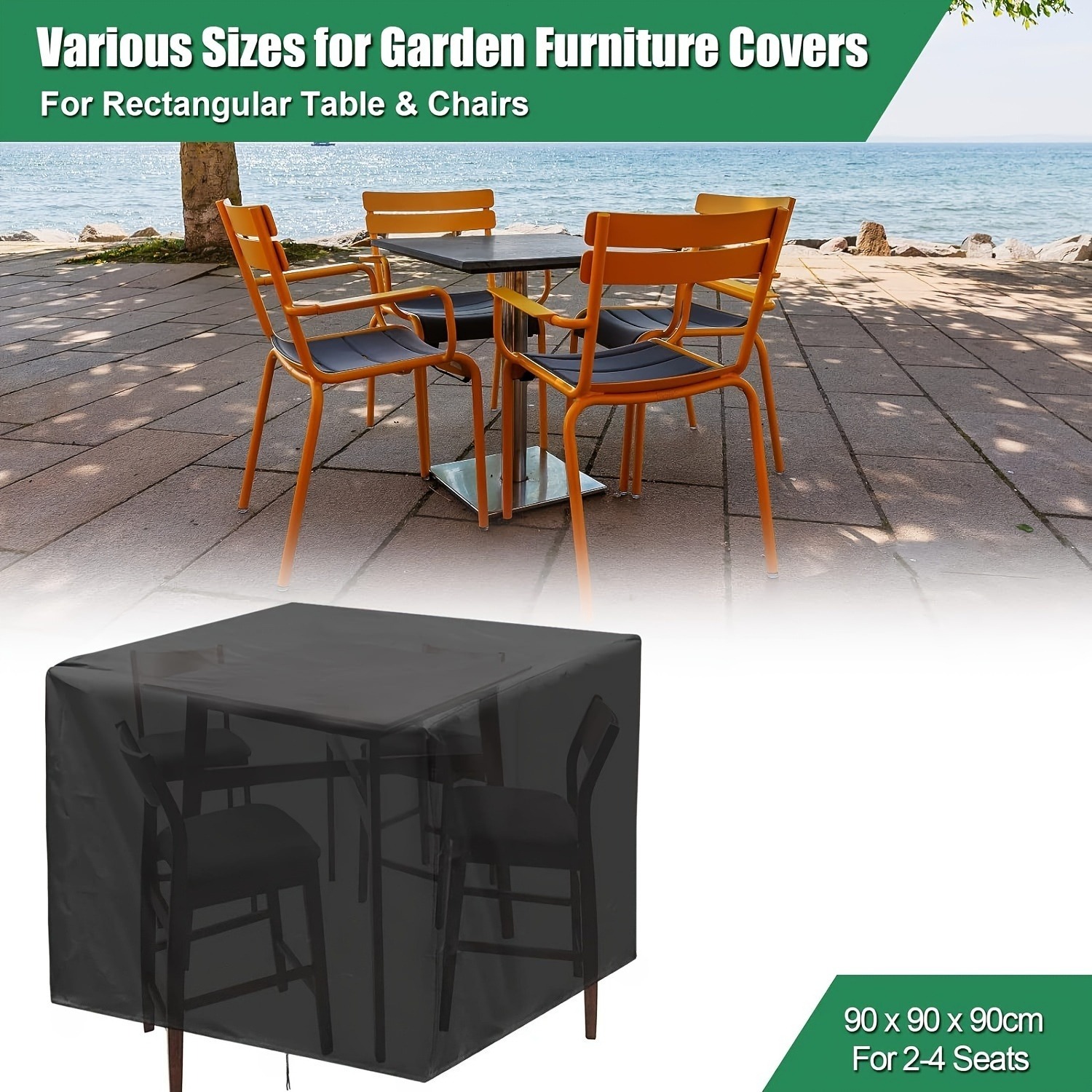 Outdoor Furniture Nearby - Capa para Móveis de Jardim 210D