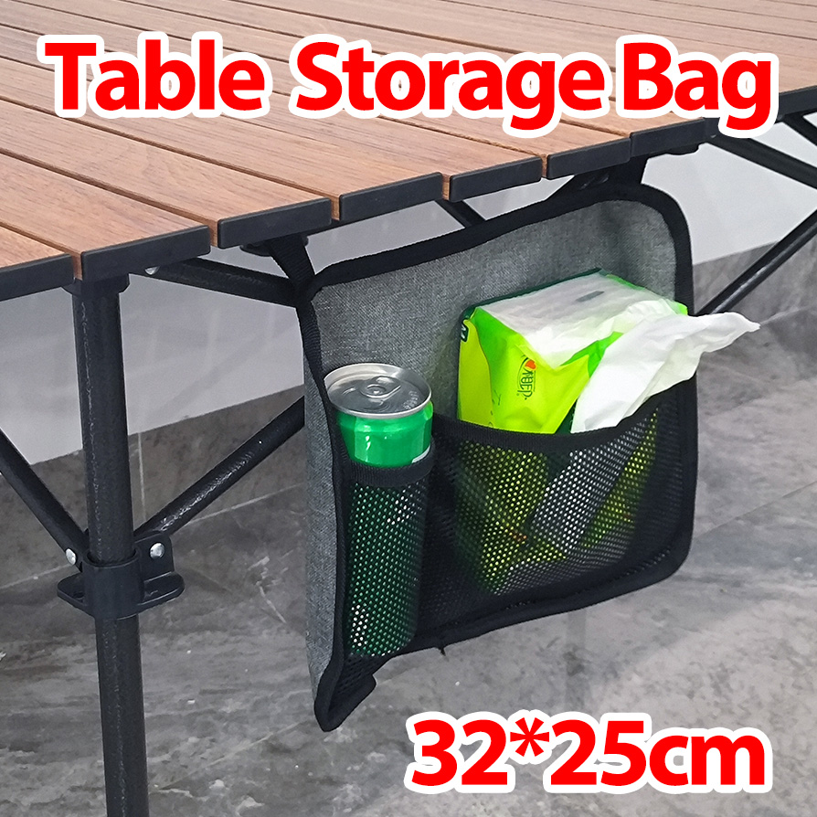 Outdoor Furniture Usa - Bolsa de Armazenamento Lateral para Mesa,