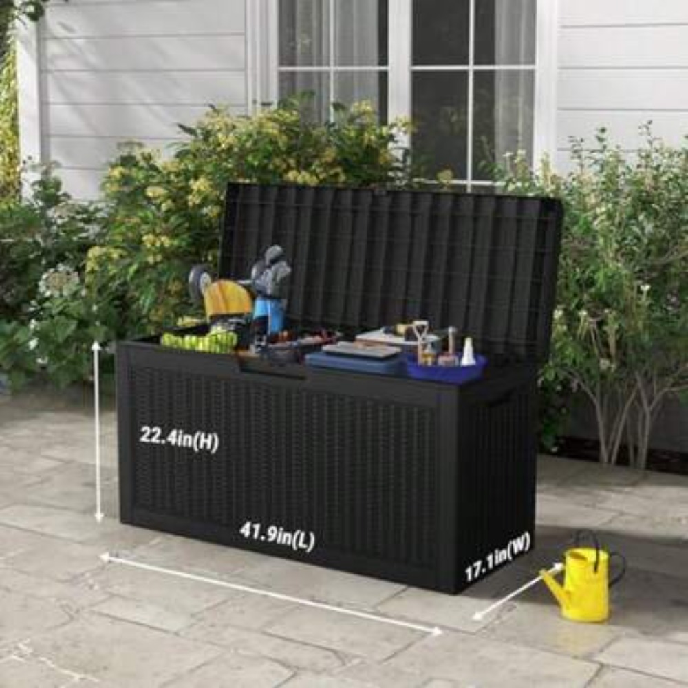 Outdoor Furniture Cushion - Caixa de Armazenamento Externa Impermeável com