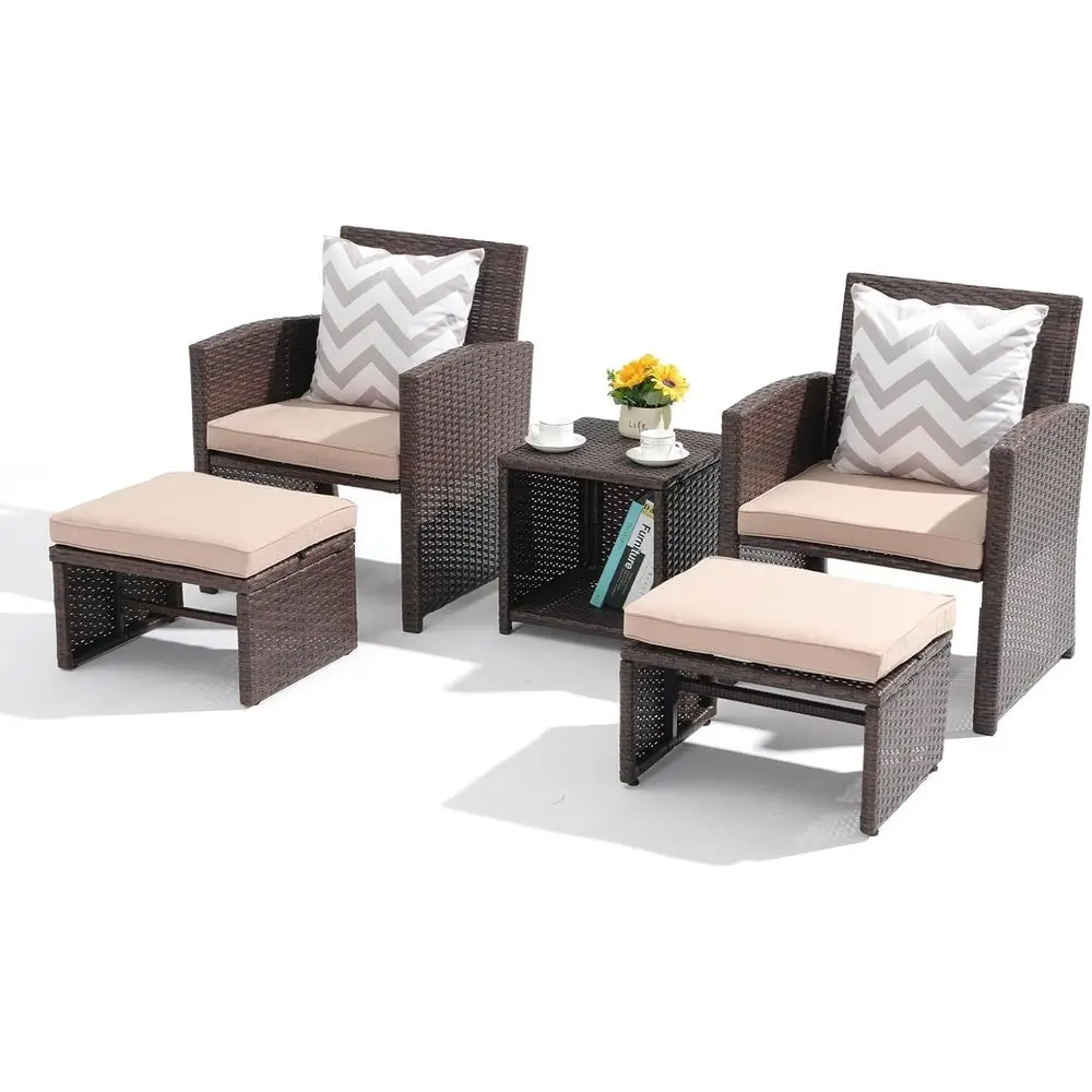 Outdoor Furniture Balcony - Conjunto de móveis para pátio externo