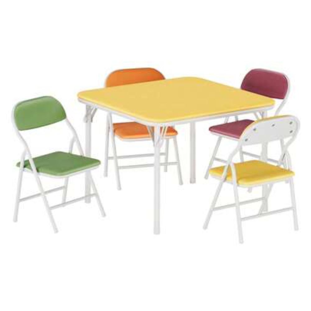 Outdoor Furniture Balcony - Conjunto de Mesa e Cadeiras Dobráveis