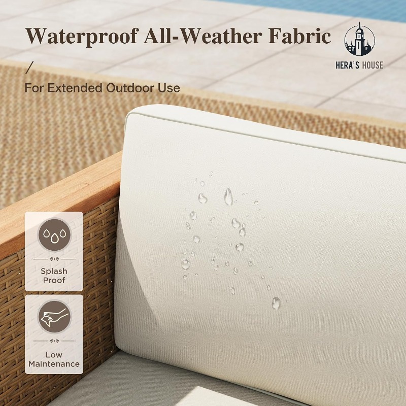 Conjunto de Móveis para Pátio  - Outdoor Furniture Yellow avaliação e preço