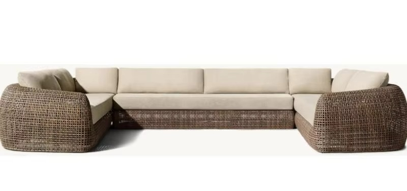 Venda quente em forma de u mod - Outdoor Furniture For Sale avaliação e preço