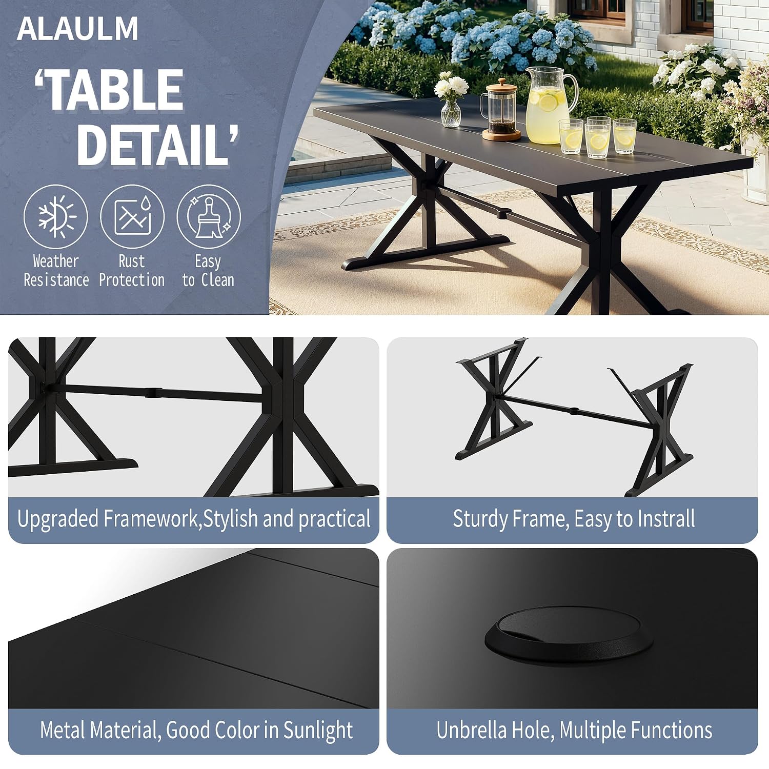 Conjunto de Jantar para Pátio  - Outdoor Furniture Plus avaliação e preço