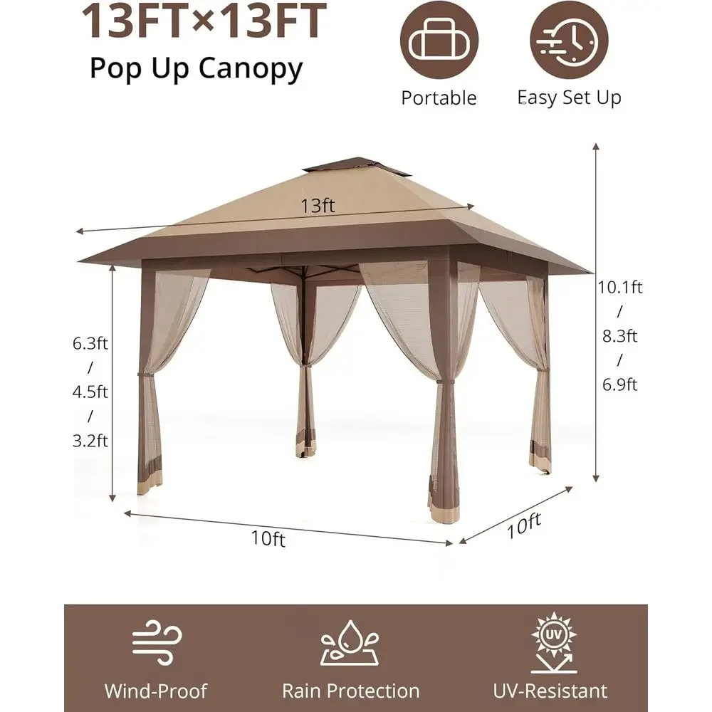 Gazebo Externo 13x13 com Cober - Outdoor Furniture Balcony avaliação e preço