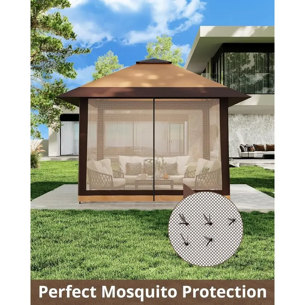 Gazebo Externo 13x13 com Cober - Outdoor Furniture Balcony avaliação e preço
