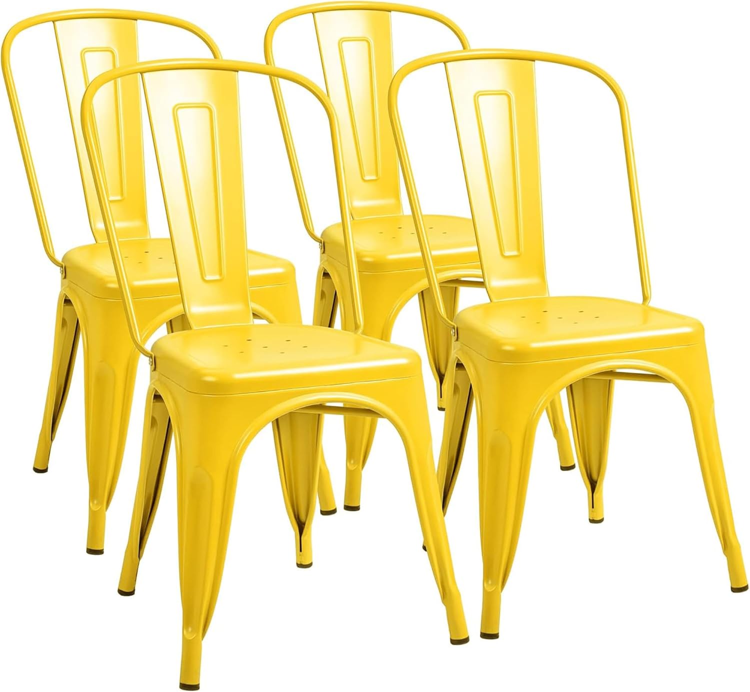 Conjunto de 4 cadeiras de jant - Outdoor Furniture Yellow avaliação e preço