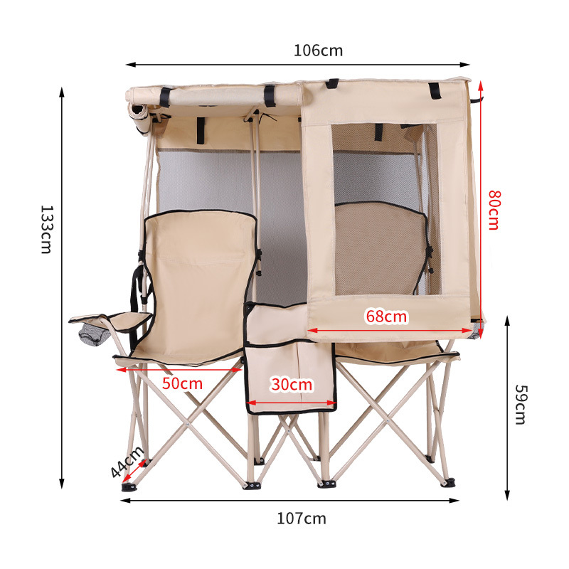 Cadeira de Praia Dobrável com  - Outdoor Furniture Plus avaliação e preço