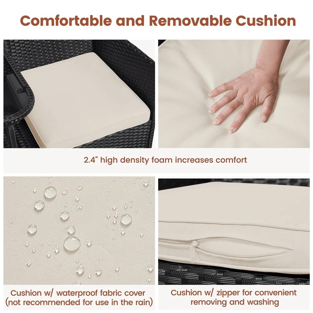 Conjunto de Móveis de Conversa - Outdoor Furniture Balcony avaliação e preço