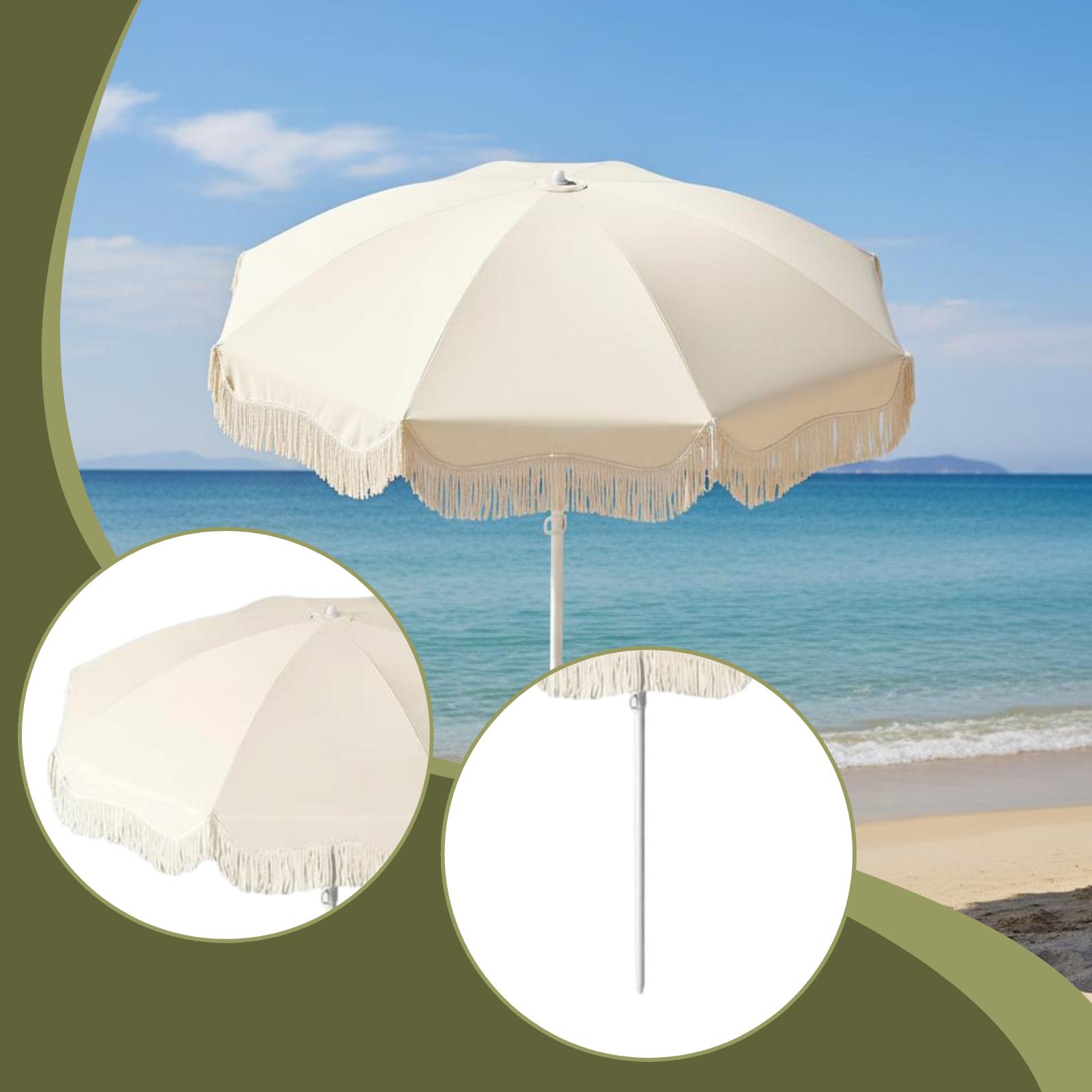 Guarda-Sol de Pátio com Franja - Outdoor Furniture Plus avaliação e preço