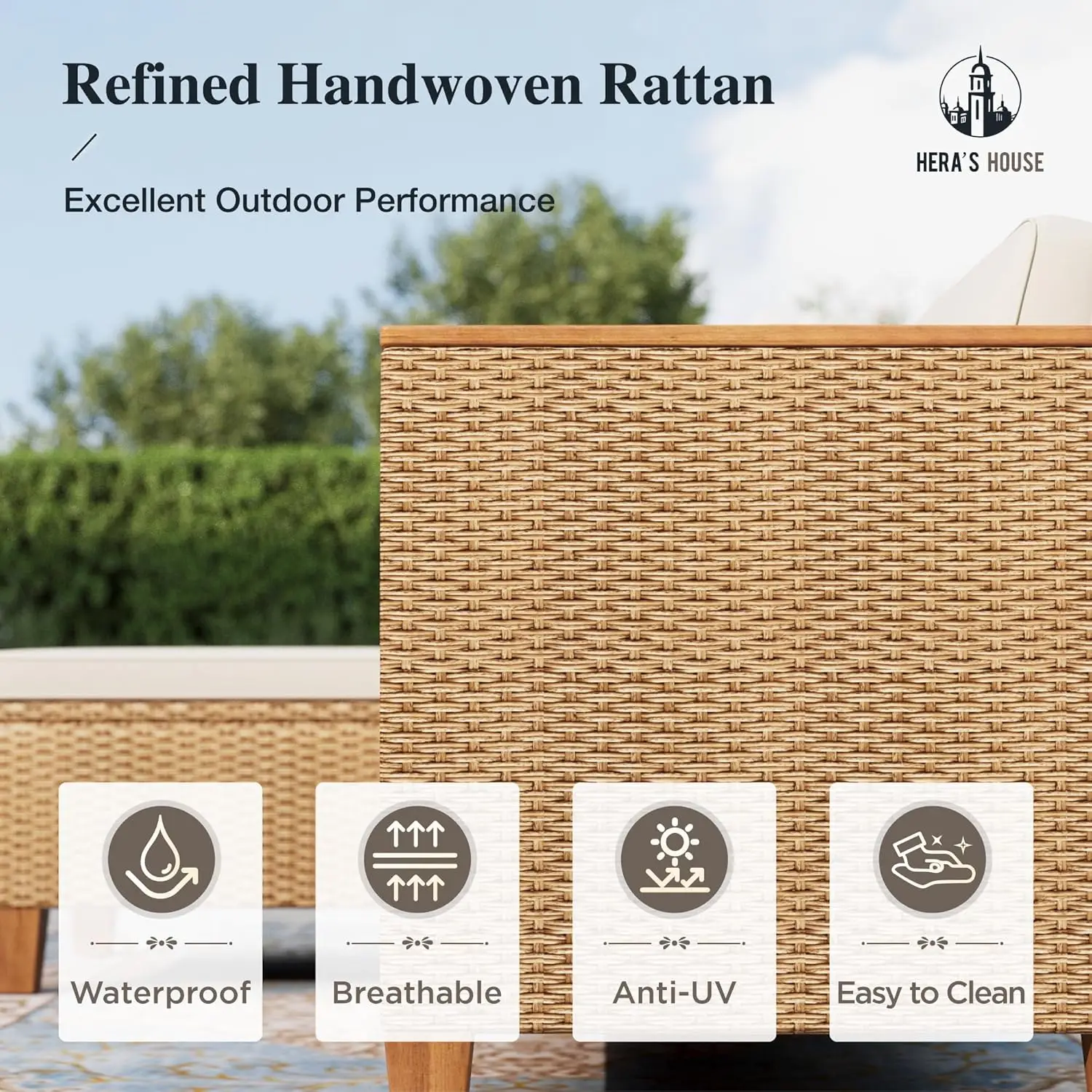 Conjunto de Móveis para Pátio  - Outdoor Furniture Yellow avaliação e preço