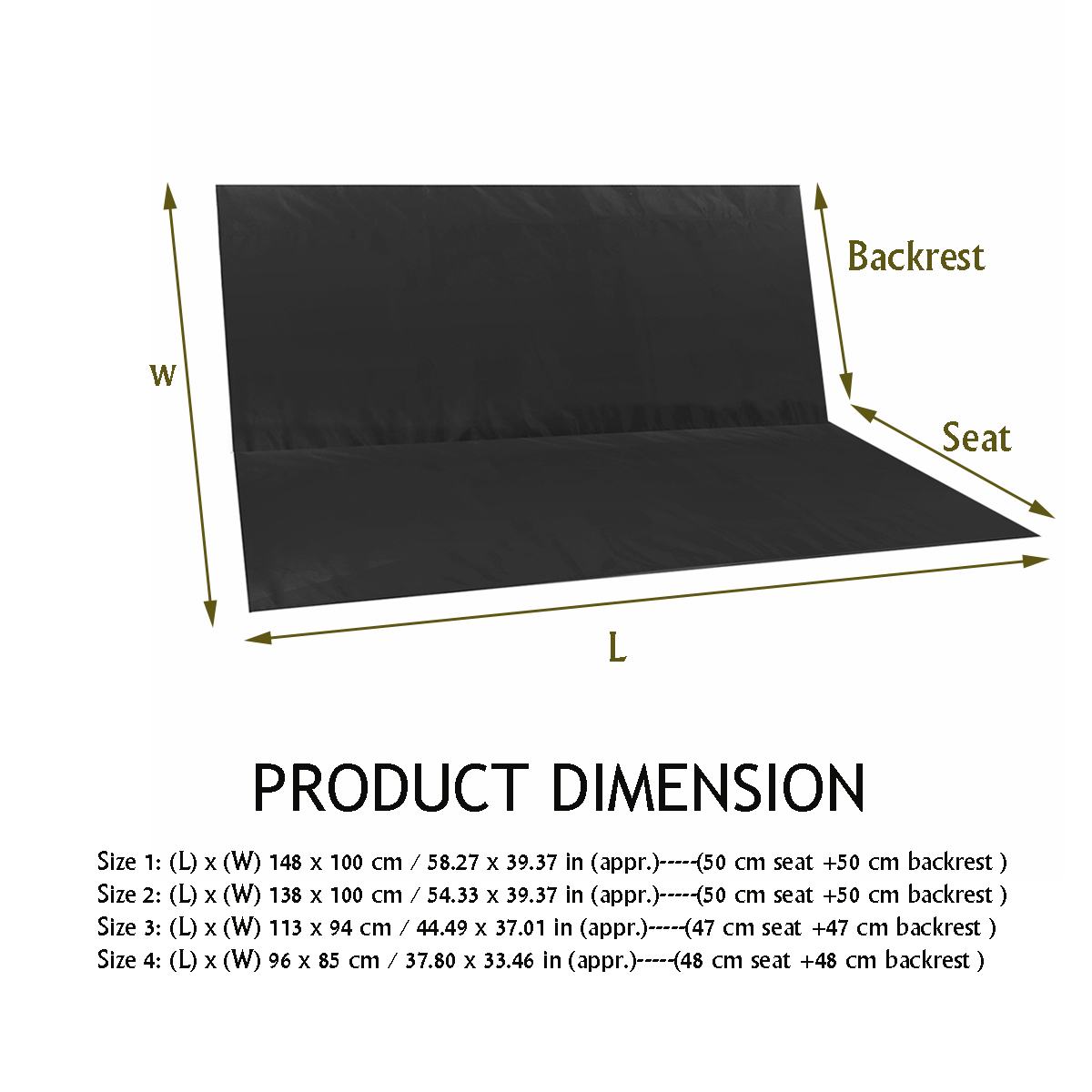 2/3 seater swing cover cadeira - Outdoor Furniture Cushion avaliação e preço