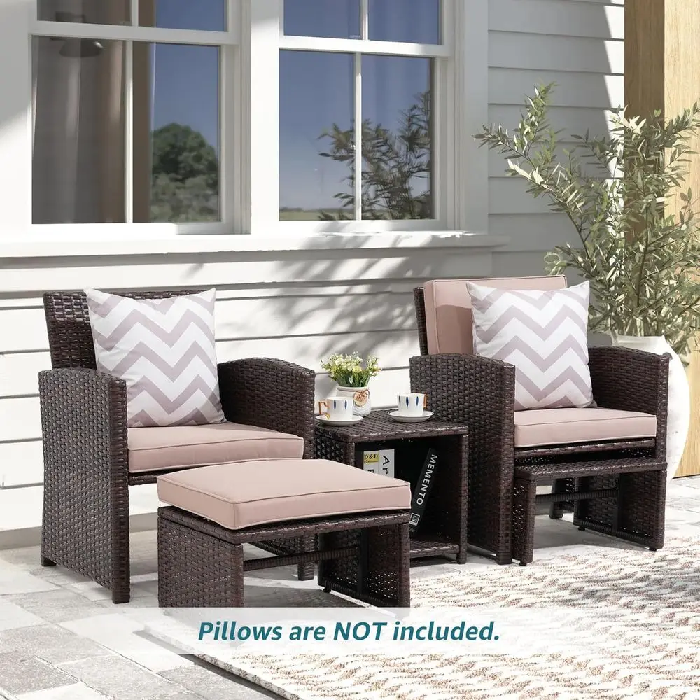 Conjunto de móveis para pátio  - Outdoor Furniture Balcony avaliação e preço
