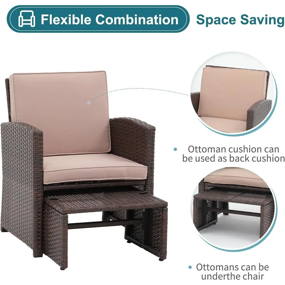 Conjunto de móveis para pátio  - Outdoor Furniture Balcony avaliação e preço
