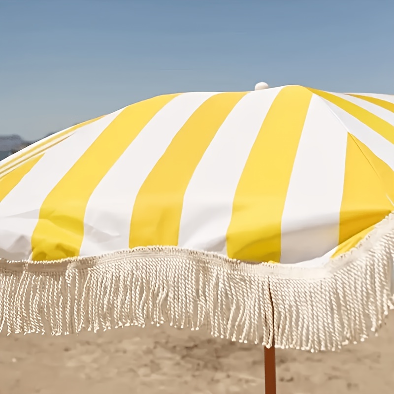Guarda-sol decorativo com borl - Outdoor Furniture Yellow avaliação e preço
