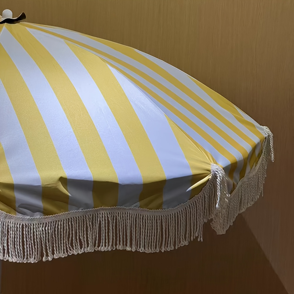 Guarda-sol decorativo com borl - Outdoor Furniture Yellow avaliação e preço