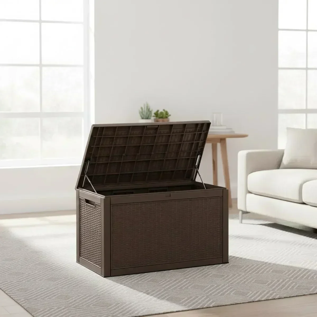 Grande Banco de Armazenamento  - Outdoor Furniture Cushion avaliação e preço