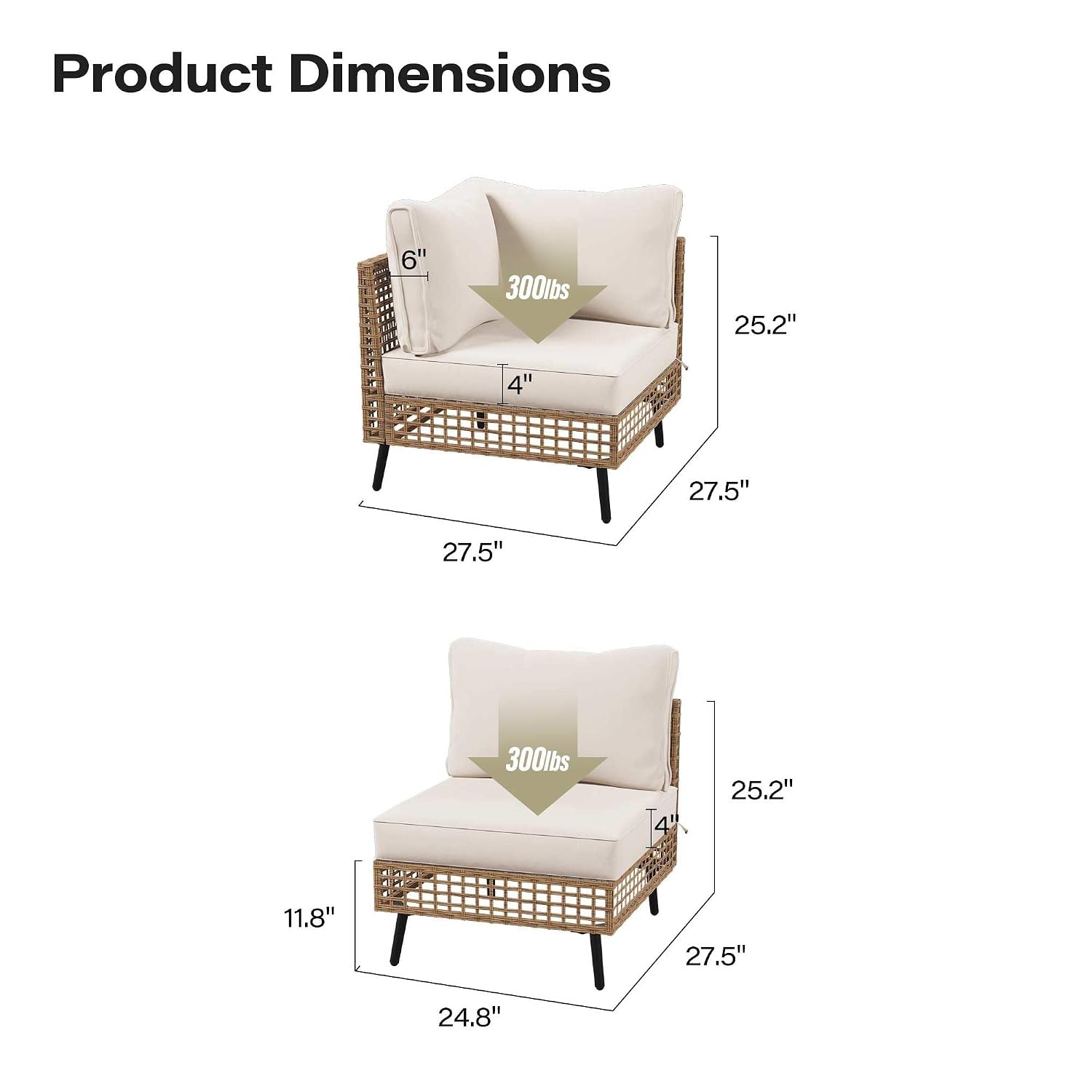 Conjunto de Móveis de Jardim e - Outdoor Furniture Balcony avaliação e preço
