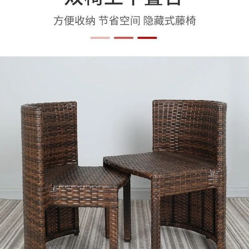 Conjunto Criativo de Mesa e Ca - Outdoor Furniture Balcony avaliação e preço