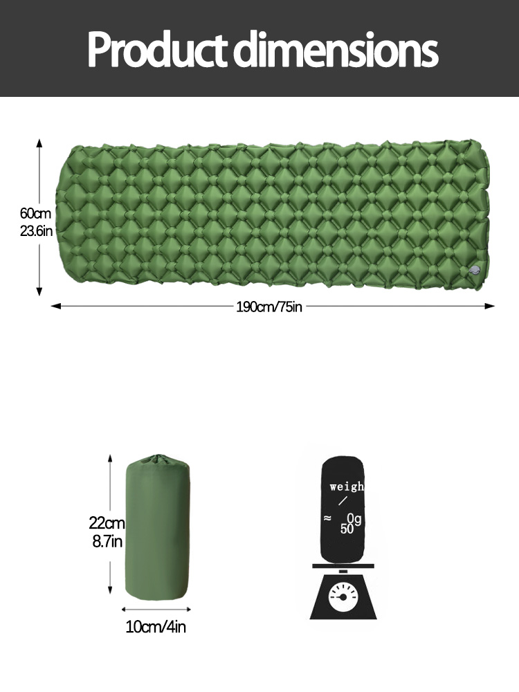 Colchão Inflável para Camping  - Outdoor Furniture Nearby avaliação e preço